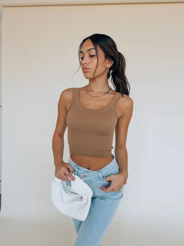 Milly Ribbed Seamless Tank